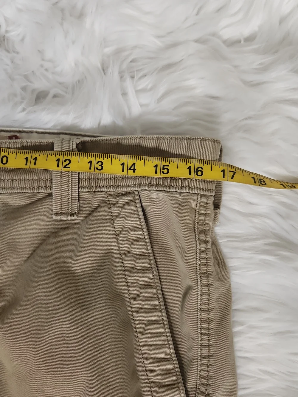 Men's Baggy Levis Cargo Loose Straight Y2K Pants - Khaki